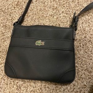 Lacoste navy blue crossbody bag